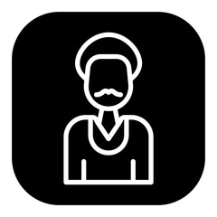 Grandfather Vector Icons