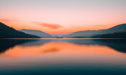 Fototapeta premium Stunning Nature Landscapes: Mountains, Forests, Oceans, and Serene Vistas.