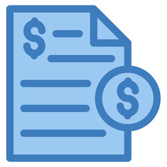 Cost Statement Icon Element For Design