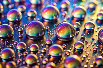 Naklejka premium 3D Modern Liquid Color Background