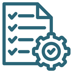 Project Management Icon Element For Design