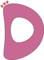 vector illustration of a plate with a spoon