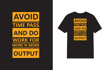 motivational typography t-shirt design ideas