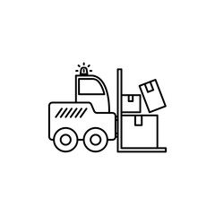 Trolley car icon, Delivery Service