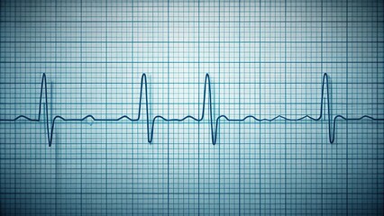 Forced perspective tracing of an electrocardiogram with cardiac arrhythmia