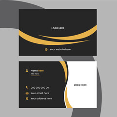 Business card design template, Clean professional business card template, visiting card, business card template,