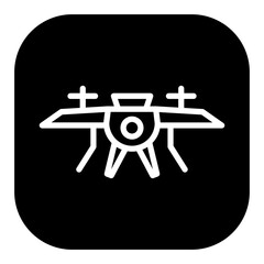 Camera Drone Vector Icons