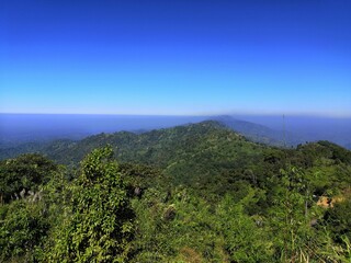landscape with mountains