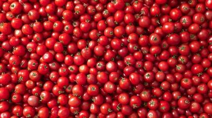 Close up of Tomato background, top view. Photorealistic high resolution macro photography for advertising or food design.