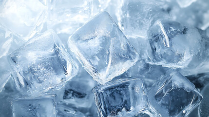 Ice Cubes Background