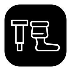 Wooden Leg Vector Icons