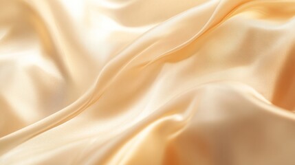 Obraz premium Soft, Smooth Silk Fabric in Warm Tones