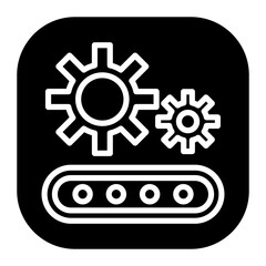 Rolling Machine Vector Icons