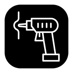 Automatic Drilling Vector Icons