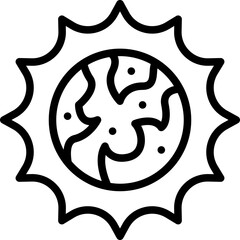 Sun icon