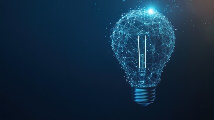 Abstract Lightbulb Illustration