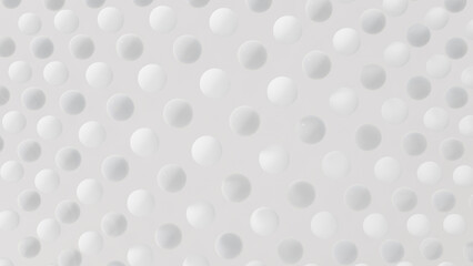 a bunch of white eggs floating in the air