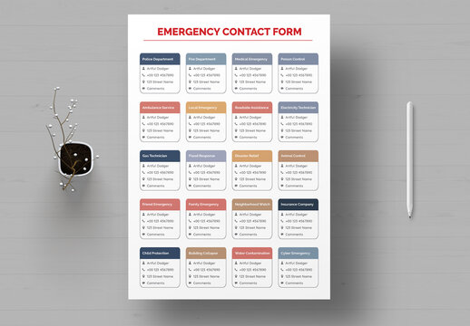 Emergency Contact Form