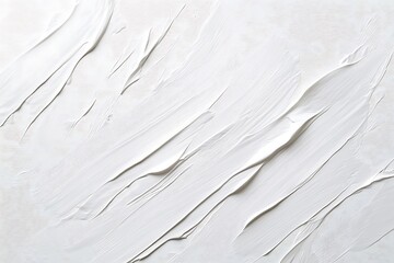 Obraz premium Abstract paintings of white colors, embossed decoration