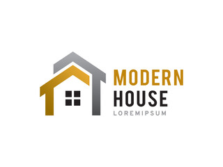 House logo symbol or icon template