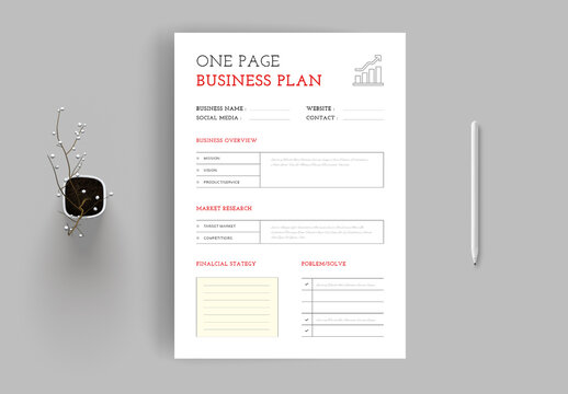 Business Planner Template