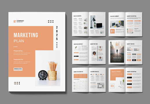 Marketing Plan Template Layout