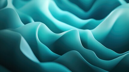 Obraz premium Abstract Blue Wave Texture