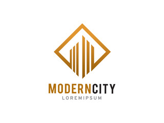 City logo symbol or icon template