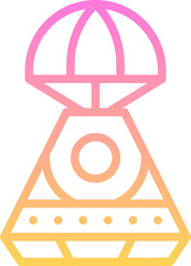Space capsule icon