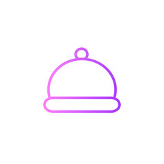 serving gradient icon