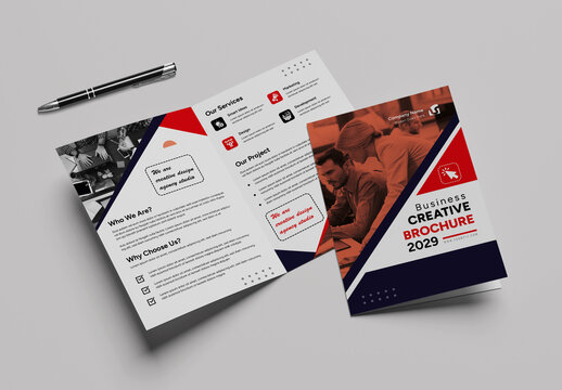 Bi Fold Brochure Template