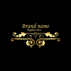 Web initial creative  luxury band name logo design . monogram logo latter design, band name logo deesign