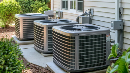 modern HVAC vent system installed in a home, showcasing efficient air conditioning technology. The image symbolizes comfort, air quality, and the importance of climate control in daily living