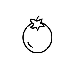 tomato line icon