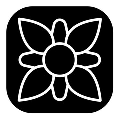 Poinsettia Vector Icons