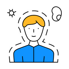 immunity human health line icon vector. immunity human health sign. isolated symbol illustration