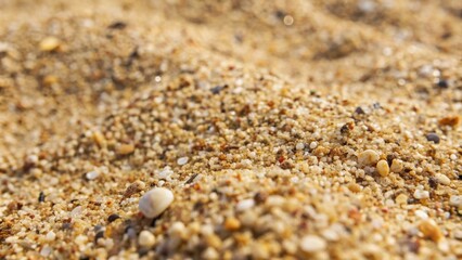 sand and shells texture background