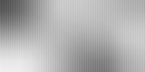 Gray Corrugated glass Texture effect. Abstract Ribbed gradient polycarbonate cosmetic background. Reeded lined empty banner © Zhi_zhi_art