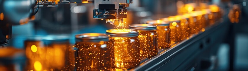 Automated Food Canning Line in Action
