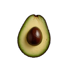 avocado with transparent background PNG and JPEG image