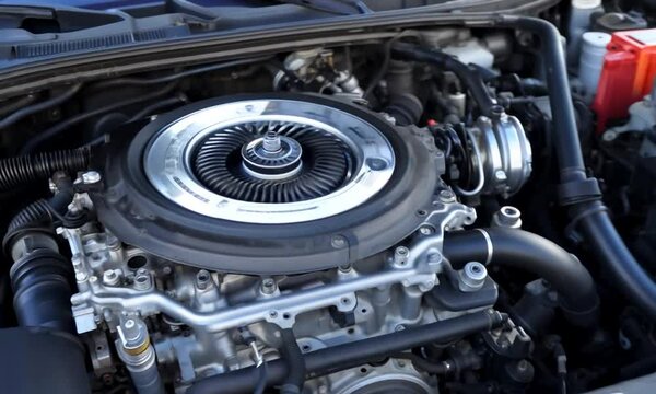 Modification of a car turbo engine