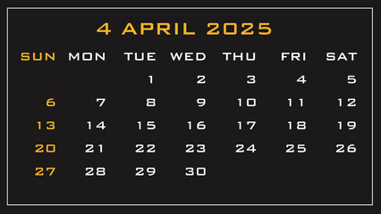 calendar2025