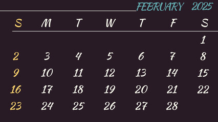 calendar2025