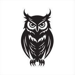 owl on white background,owl, bird, cartoon, animal, illustration, vector, cute, character, nature, art, design, drawing, wing, halloween, beak, feather, eyes, branch, fun, funny, wise, wild, icon,