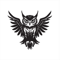 owl on whit, eowl, bird, cartoon, animal, vector, illustration, cute, nature, art, design, character, brown, drawing, wing, beak, feather, night, eyes, wild, fun, wise, wildlife, funny, branch, icon