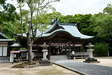 Obraz premium 玉祖神社周防國一宮