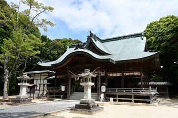 Fototapeta premium 玉祖神社周防國一宮