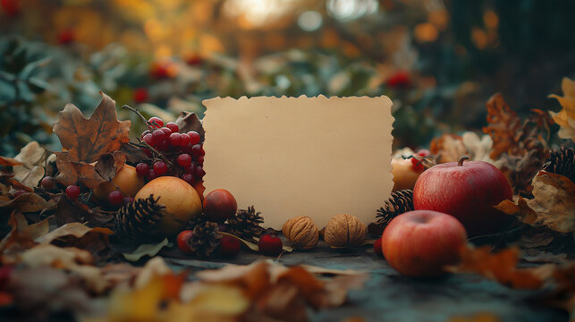 Thankful Messages, decorative cards or notes expressing what people are thankful for, with copy space, Thanksgiving