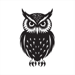 owl vector illustration