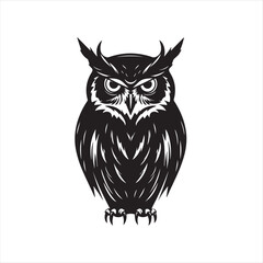 owl vector illustration